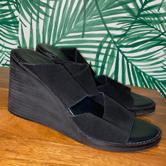 Faryl RobinFree People Chunky Wedge Slide Sandals Women’s 9 - Picture 2 of 11